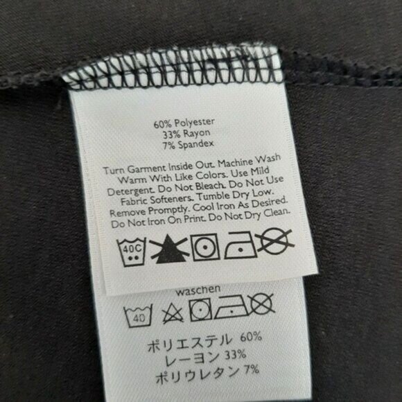 EDDIE BAUER Sleeveless Babydoll Midi Dress Black Sz S - Picture 10 of 10